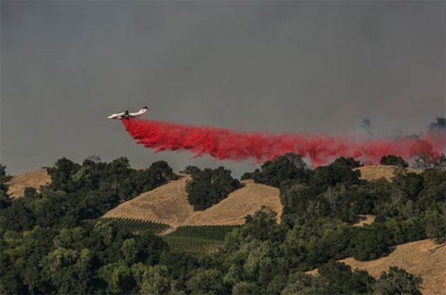 Latest on wildfires in California wine country